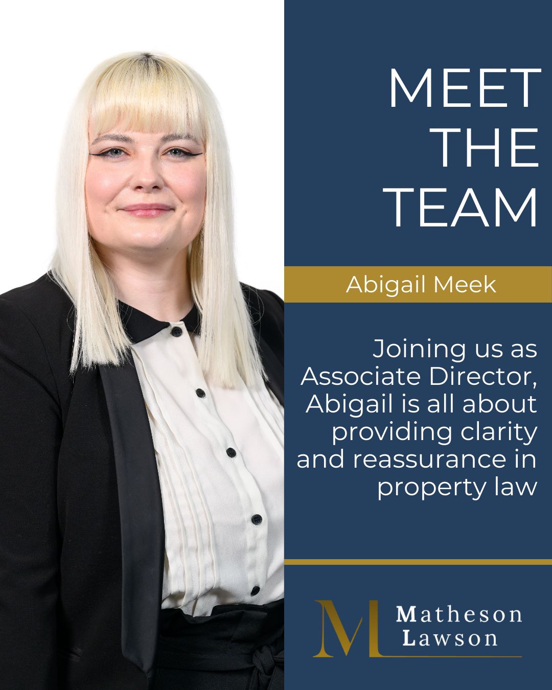 Abigail Meek - Matheson Lawson Limited
